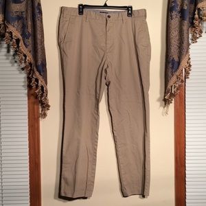 Nautica Men’s 38x32 Slim Fit Khakis. 100% cotton